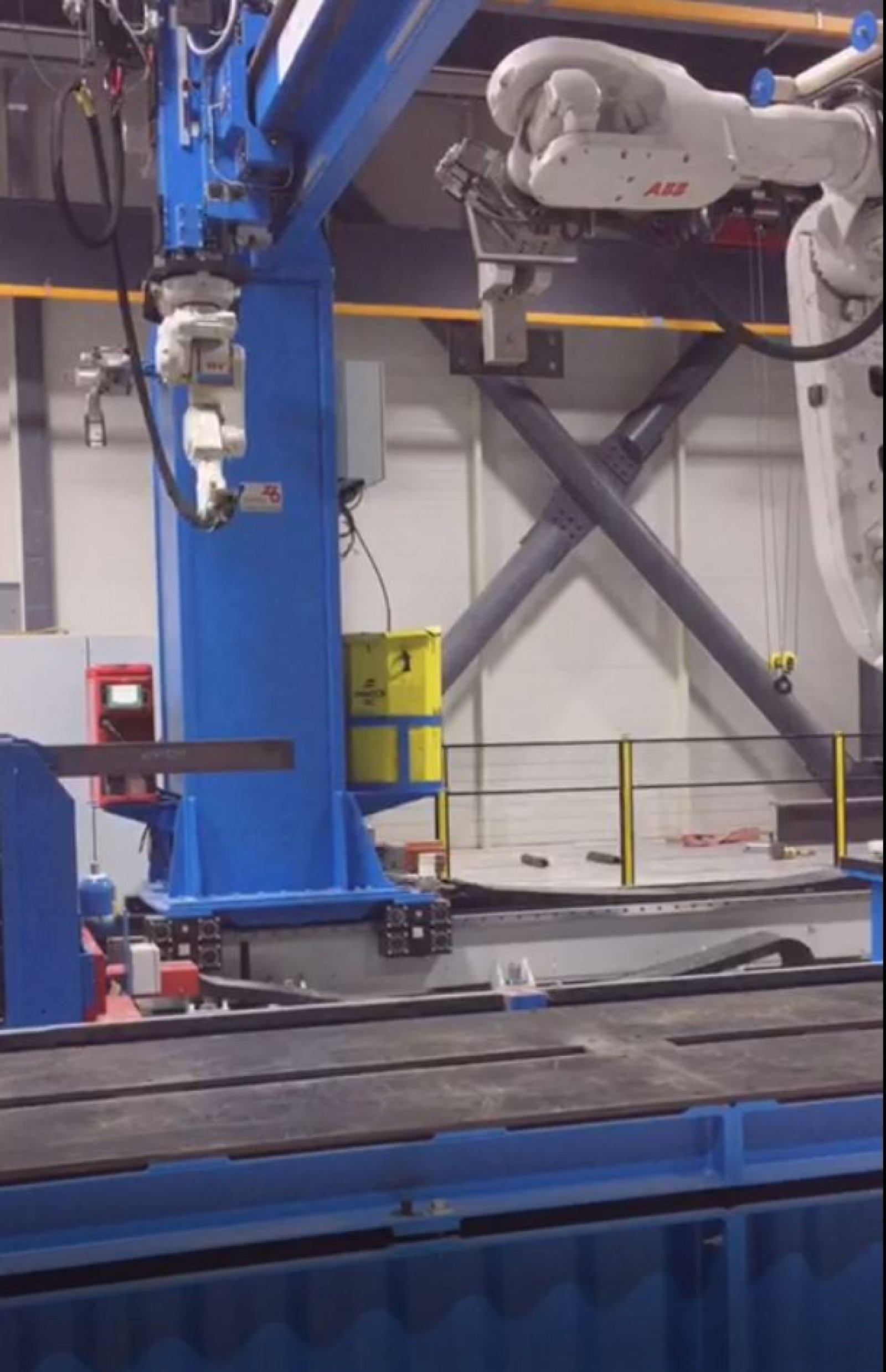 Robotik Boru-Kutu Profil 3D kesme & Delme & Assembly hattı