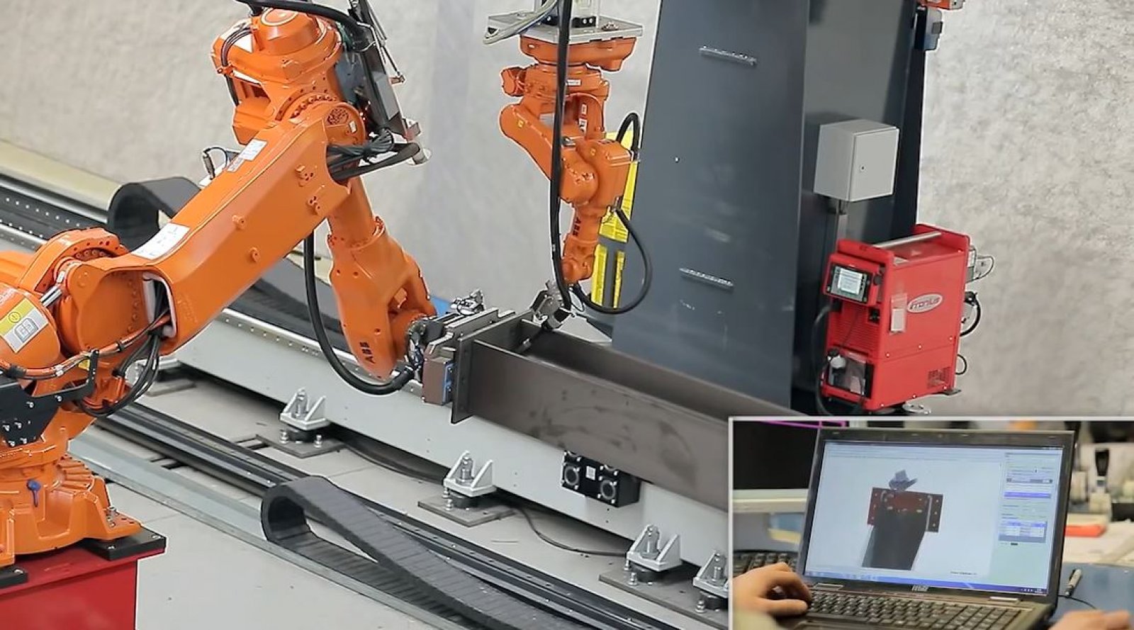 Robotik Boru-Kutu Profil 3D kesme & Delme & Assembly hattı