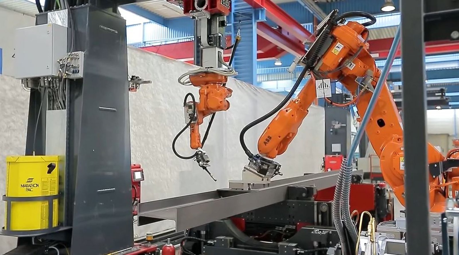 Robotik Boru-Kutu Profil 3D kesme & Delme & Assembly hattı