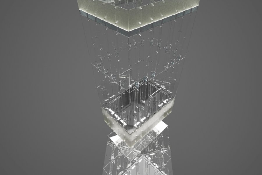 GlassFin yapı sistemli CRYSTAL Projesi tamamlanmıştır.