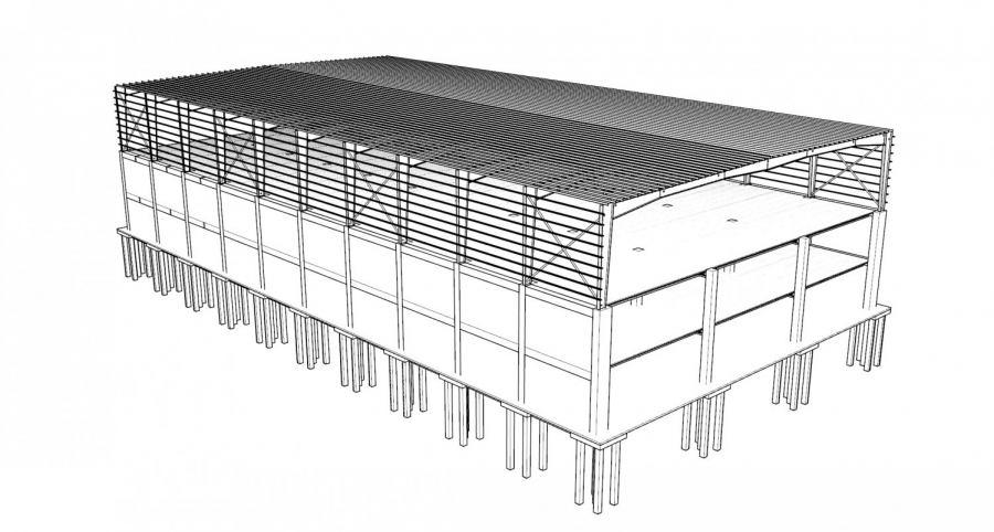 SAYPOST-BEAM Teknolojimiz ile yeni bir fabrika için imalatımız başladı