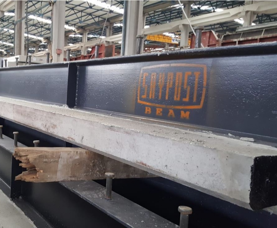 SAYPOST BEAM Çok katlı Montajımız tamamlanmıştır.