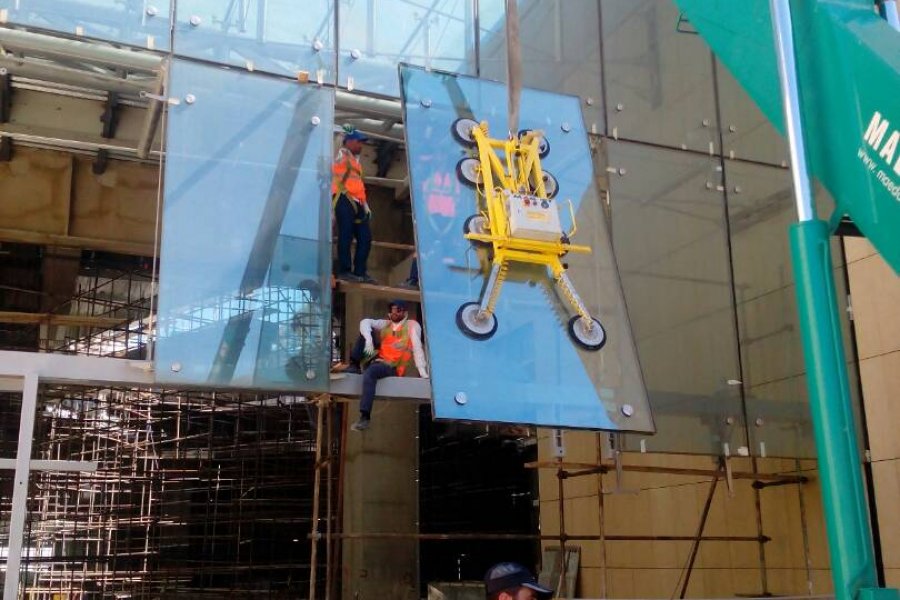 İranMall CABLE TRUSS - PLANER Entrance, 11.500m2 Cephe ve Çatı Montajımız tamamlanmıştır.