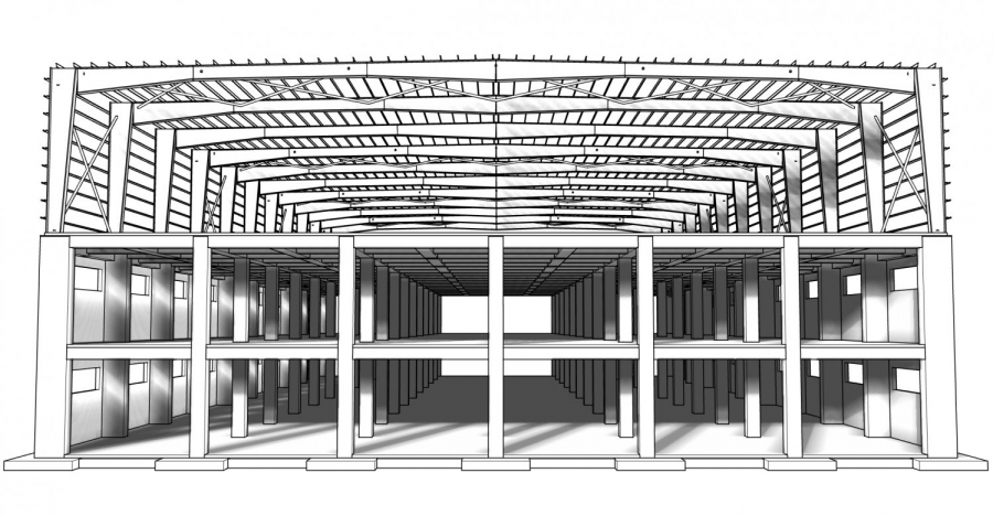 SAYPOST-BEAM Teknolojimiz ile yeni bir fabrika için imalatımız başladı