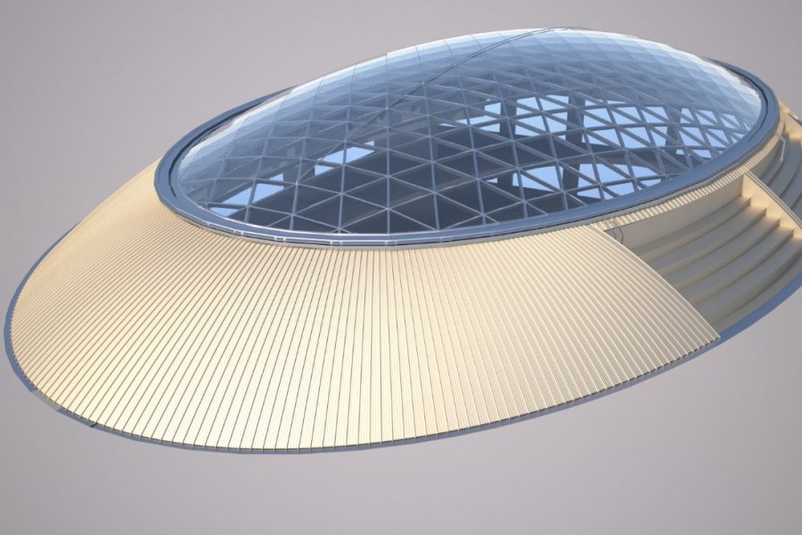 İranMall FREEFORM Skylight Montajımız Tamamlandı…