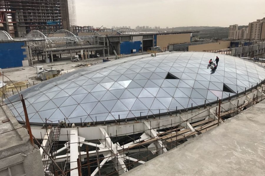 İranMall FREEFORM Skylight Montajımız Tamamlandı…