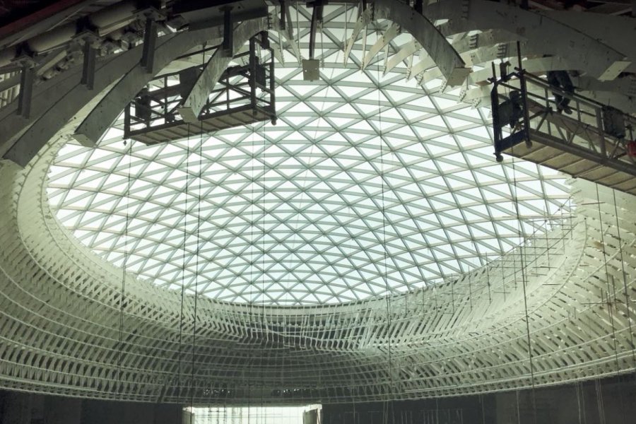 İranMall FREEFORM Skylight Montajımız Tamamlandı…