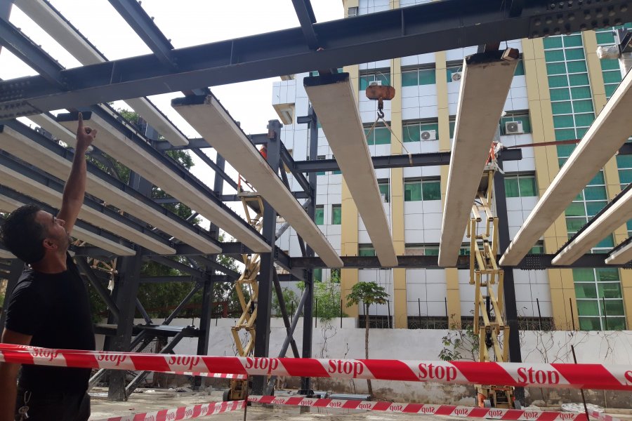 SAYPOST BEAM Çok katlı Montajımız tamamlanmıştır.